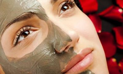 Маска из глины на лицо