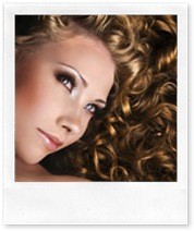 Красивые вьющиеся волосы