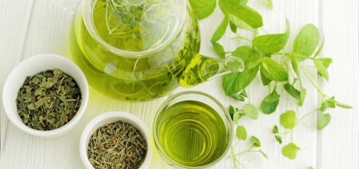 зеленый чай для масок лица
