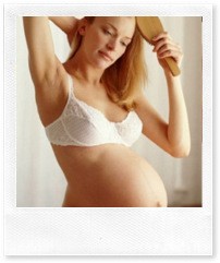 Ухаживаем за волосами во время беременности