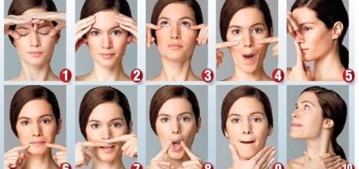 основные упражнения фейсбилдинга