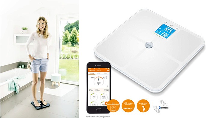 контроль веса на смартфоне