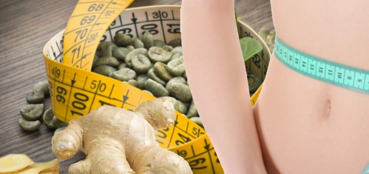 Похудеть м имбирем и зеленым кофе