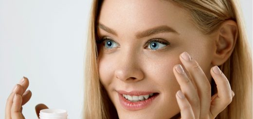 Красивое лицо без морщин
