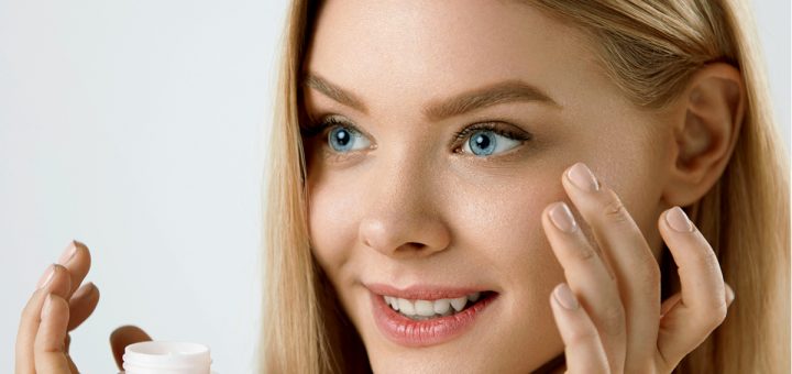 Красивое лицо без морщин