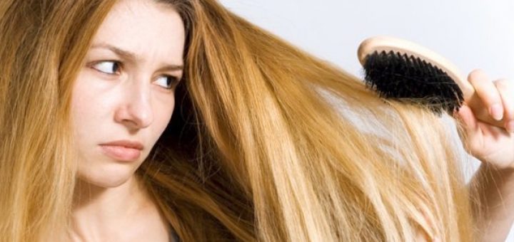 сухие волосы