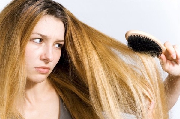 сухие волосы