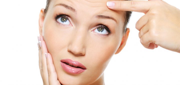 морщины на лбу