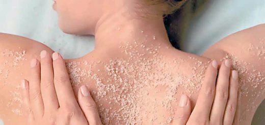 пилинг морской солью