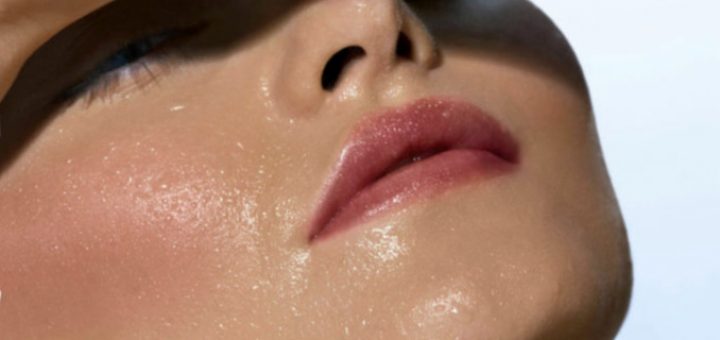 жирная кожа летом