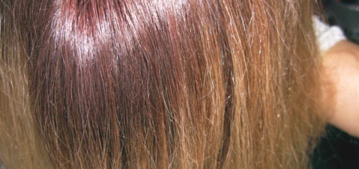 неудачное окрашивание волос