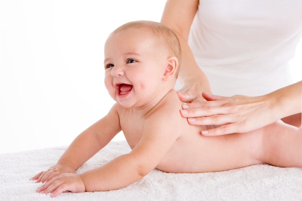 массаж грудничка