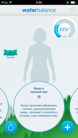 WaterBalance – приложение для контроля выпиваемой воды