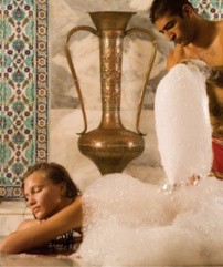 Пенный массаж в хаммаме