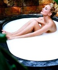 Ванна с молоком и медом