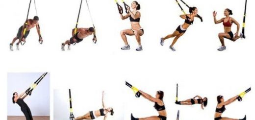 Упражнения с петлями trx