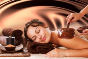 Шоколадное глазирование тела