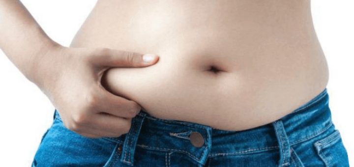 Жир на животе