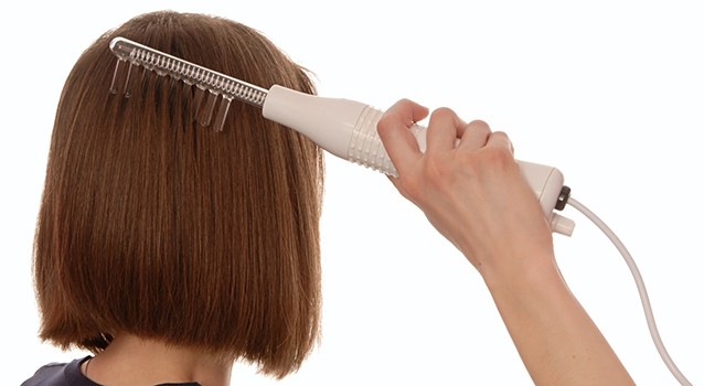 Дарсонвализация волос 