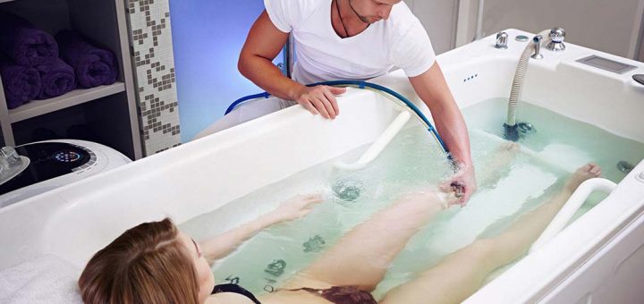 подводный вакуумный массаж