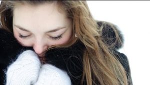 руки на морозе