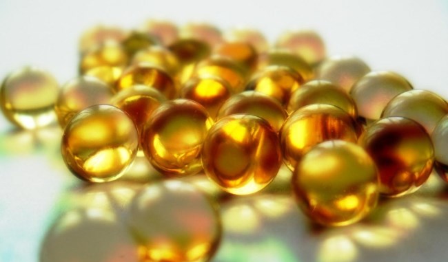 Желатиновые капсулы с рыбьим жиром