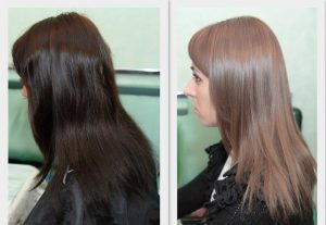 До и после декапирования