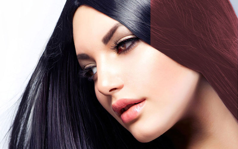 вернуть натуральный цвет волос