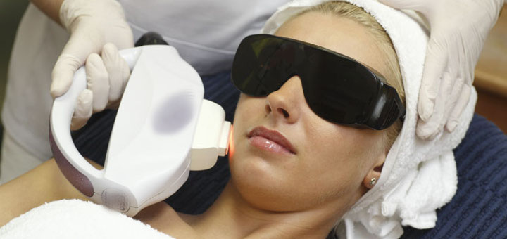 Фотоомоложение лица