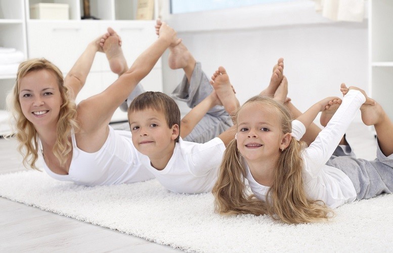 Утренняя зарядка для всей семьи