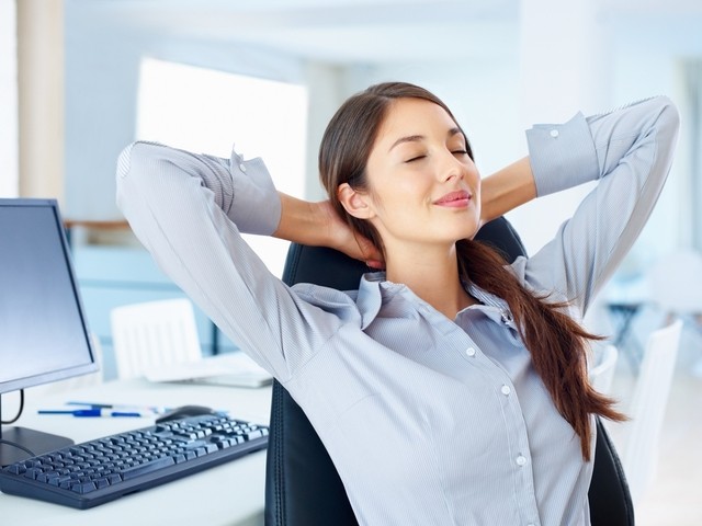 Изометрические упражнения в офисе