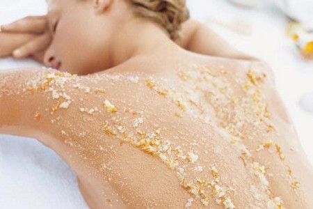 соль с медом для скраба