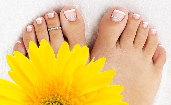 шеллак педикюр