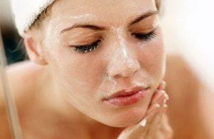 лицо после тренировки