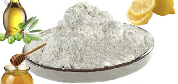 уход с белой глиной