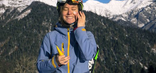 защита от солнца в горах