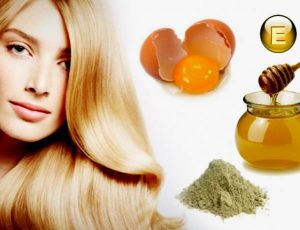 маски для волос из яйца и меда