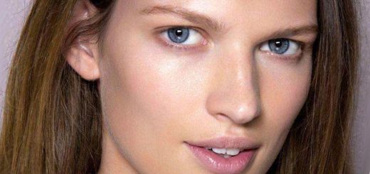 молодое лицо после масажа